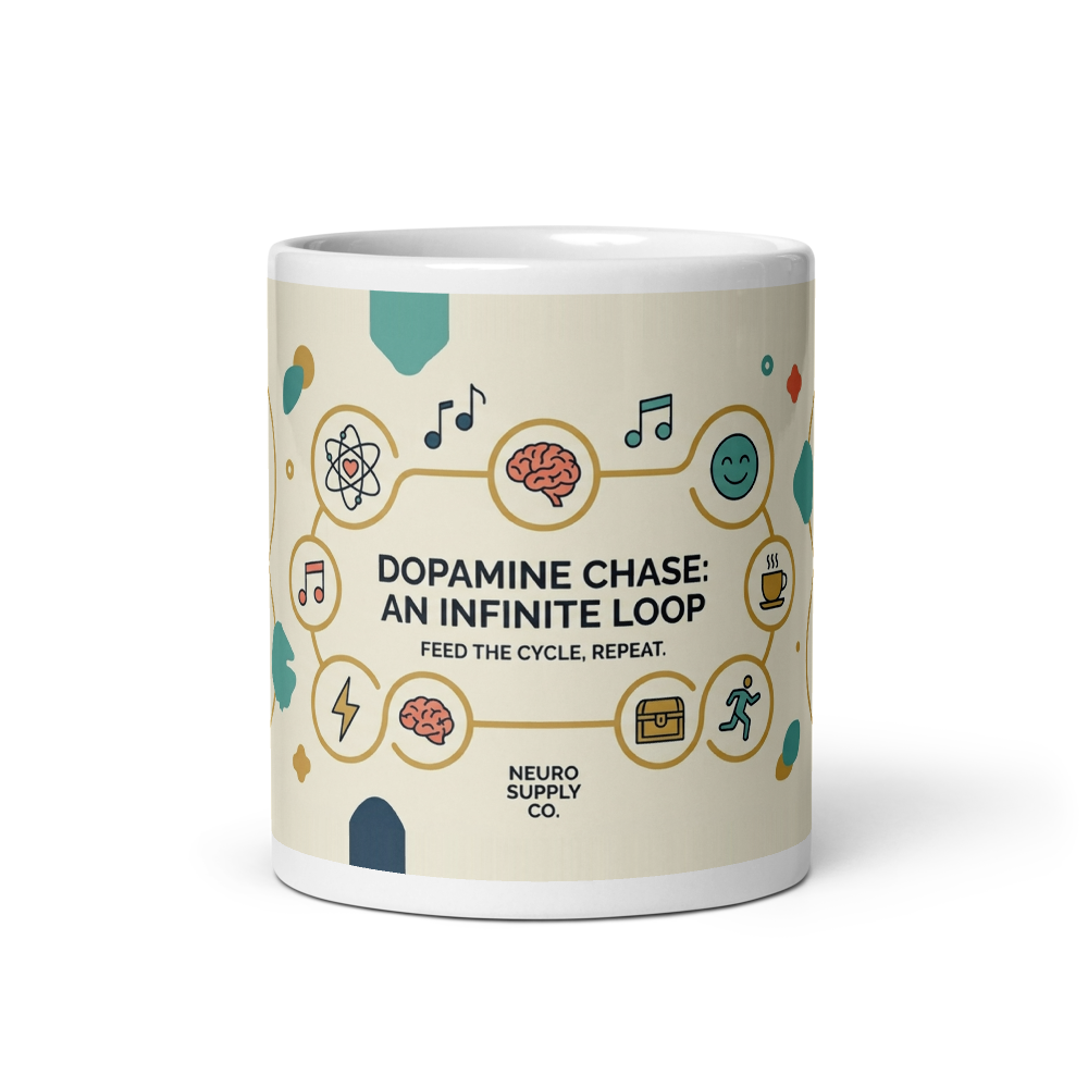 Dopamine Chase: Infinite Loop Mug
