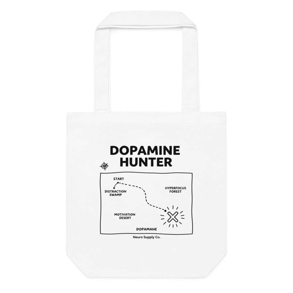 Dopamine Hunter Tote Bag