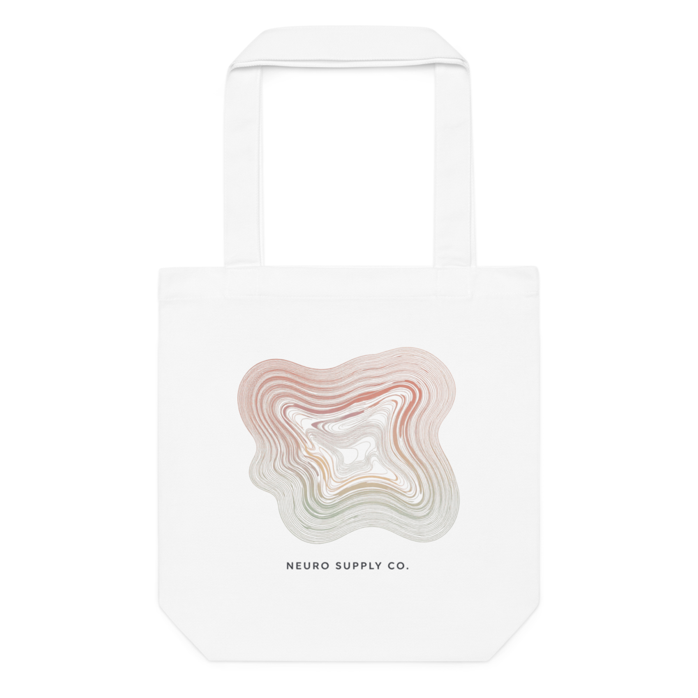Flow Lines Tote Bag