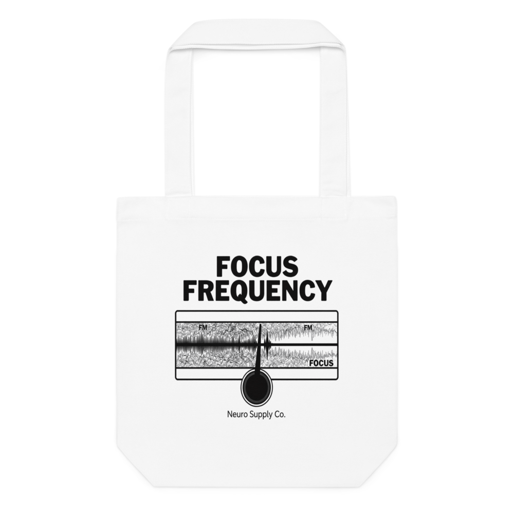 Focus Frequency Tote Bag