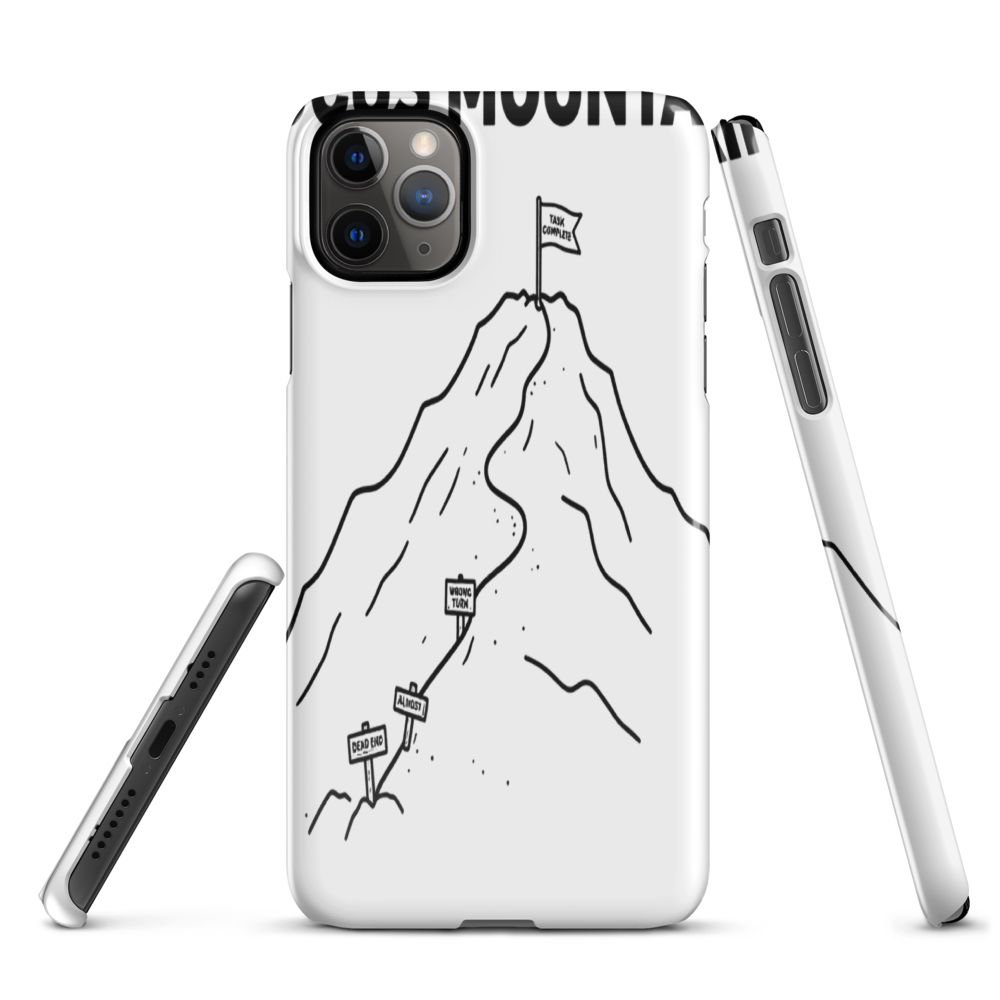 Focus Mountain iPhone Case