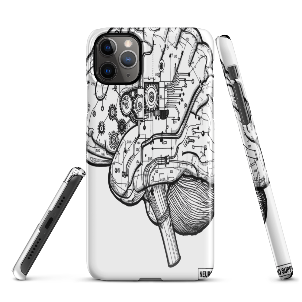Neuro Supply Blueprint iPhone Case