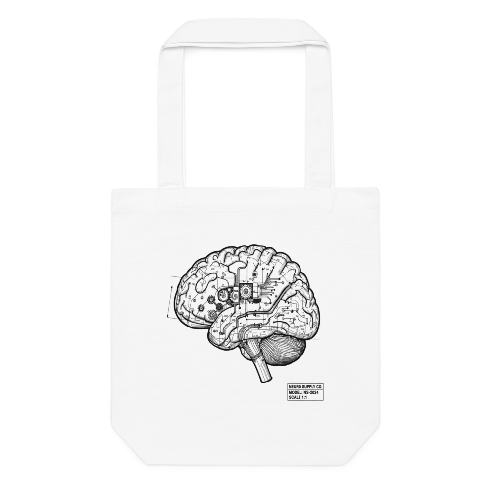 Neuro Supply Blueprint Tote Bag