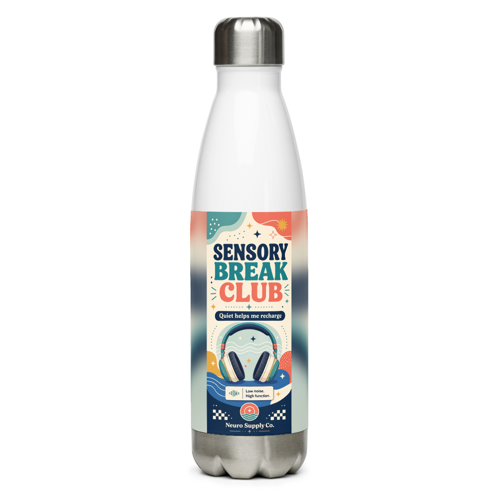 Sensory Break Club Water Bottle