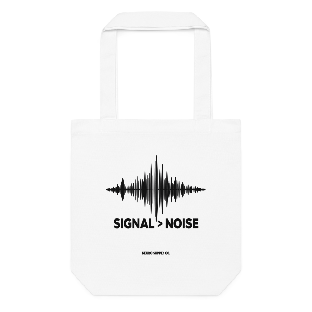 Signal & Noise Tote Bag