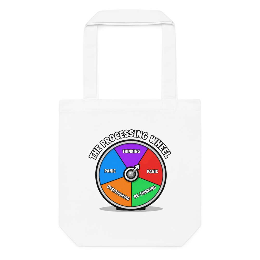 The Processing Wheel Tote Bag