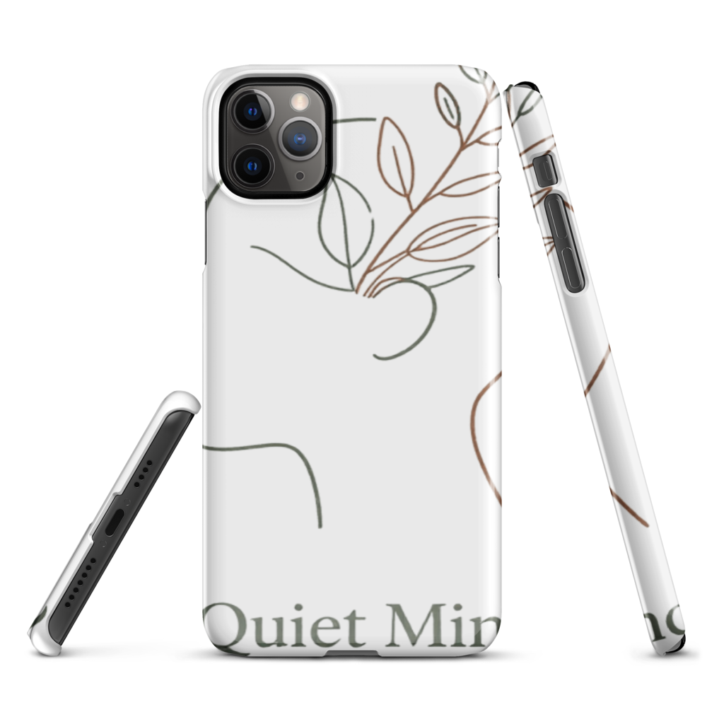 The Quiet Mind iPhone Case