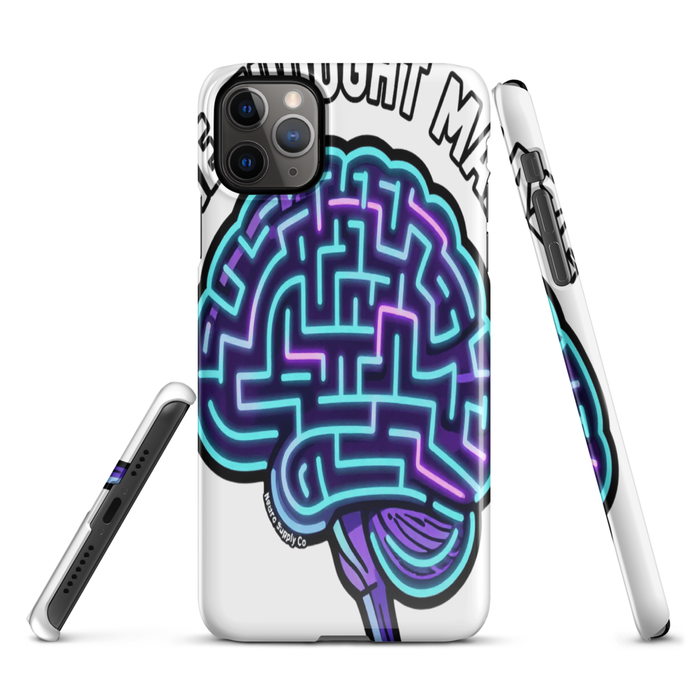 The Thought Maze iPhone Case