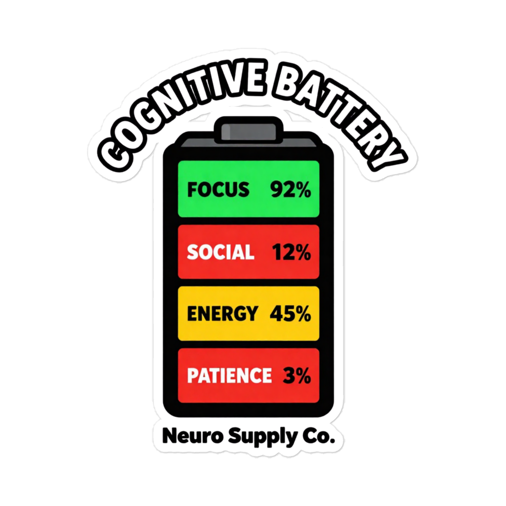 Cognitive Battery Sticker