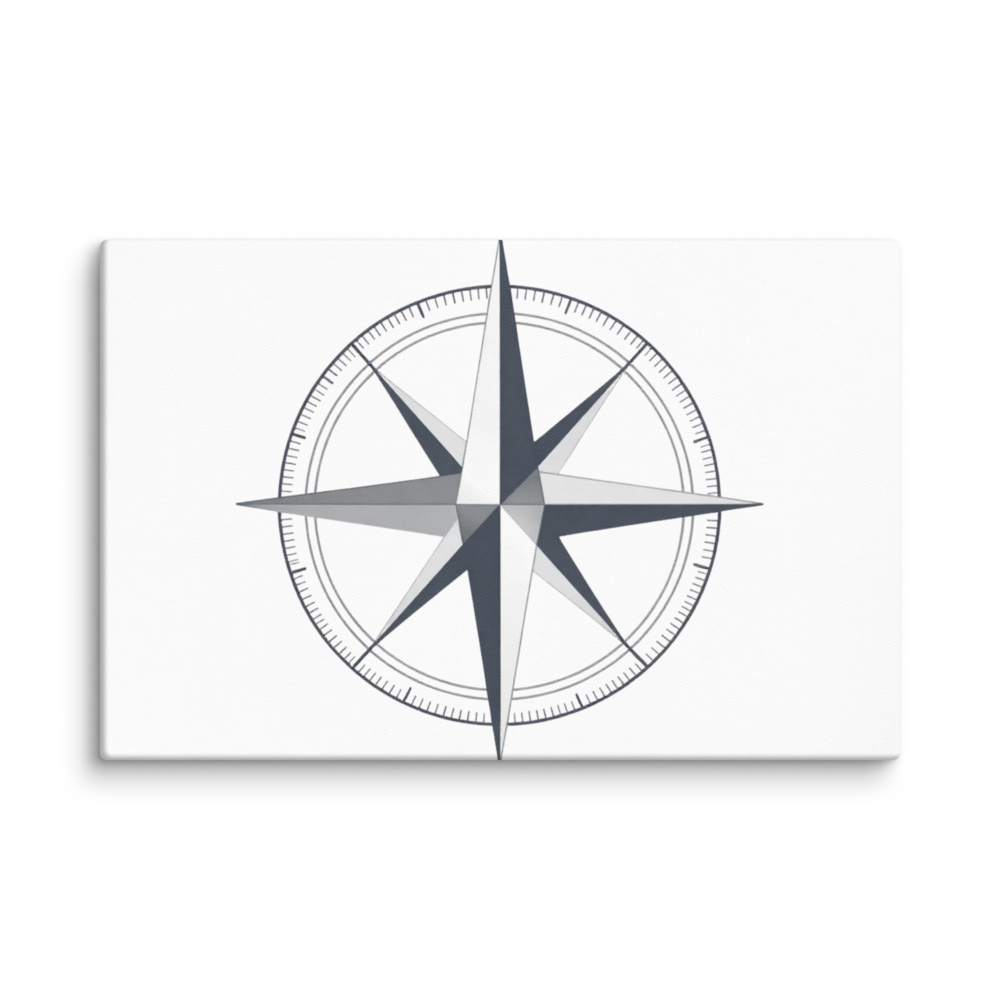 Focus Compass Canvas Print