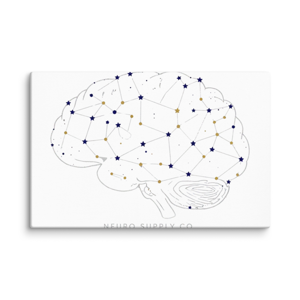 Neural Constellation II Canvas Print