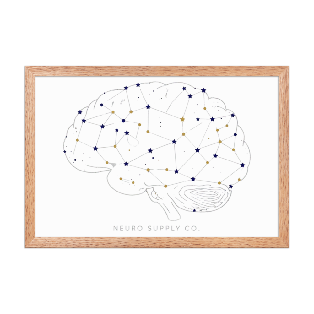 Neural Constellation II Art Print