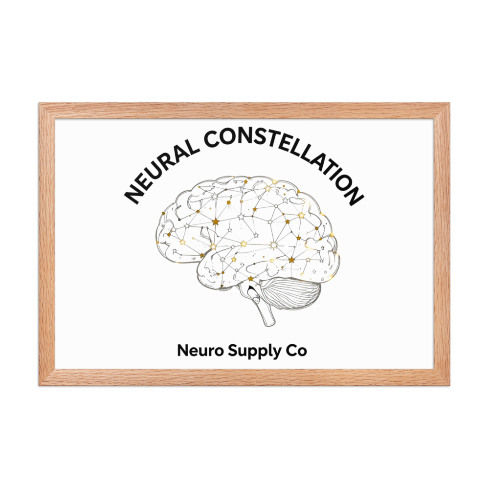 Neural Constellation Art Print