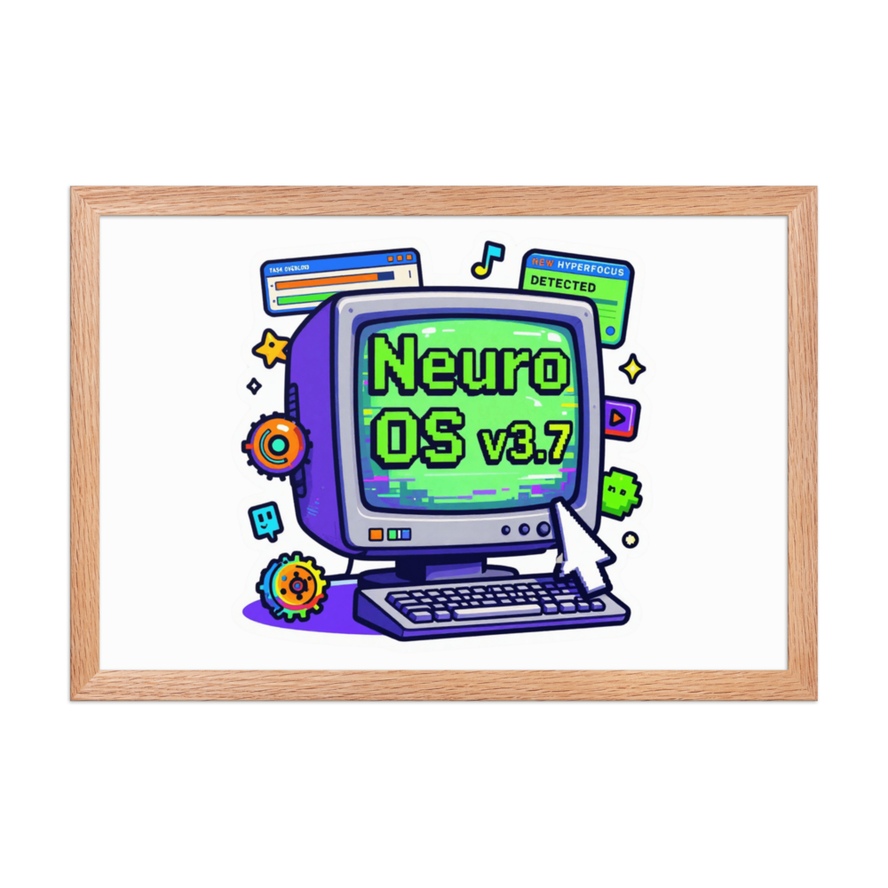 Neuro OS Art Print