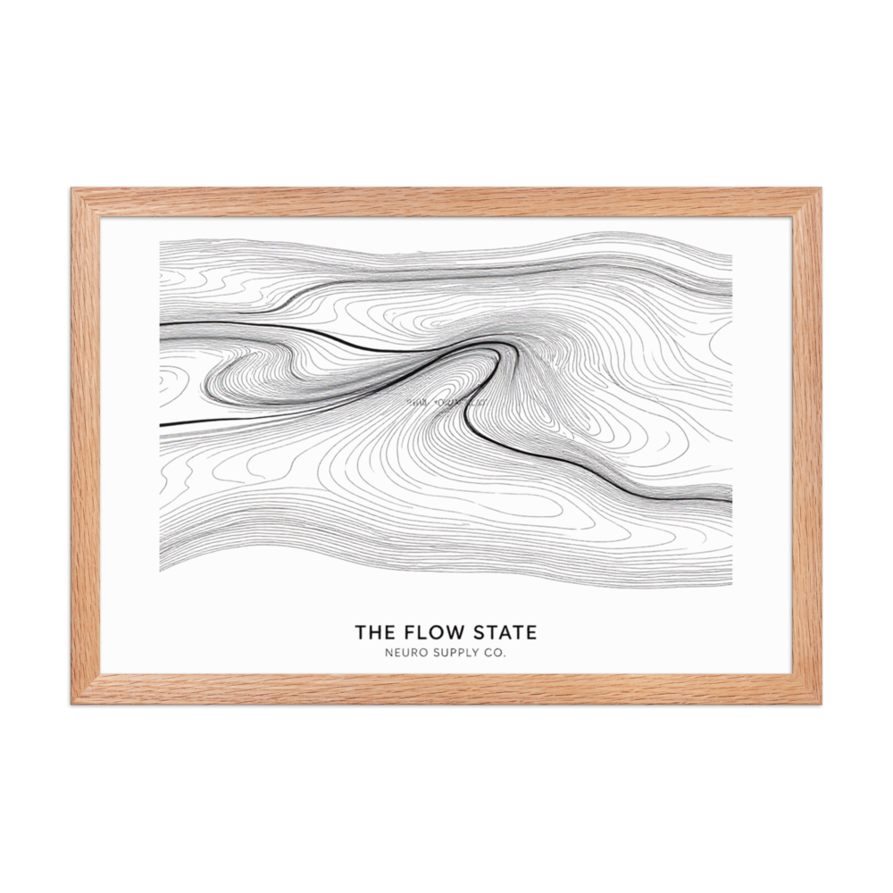 The Flow State Art Print