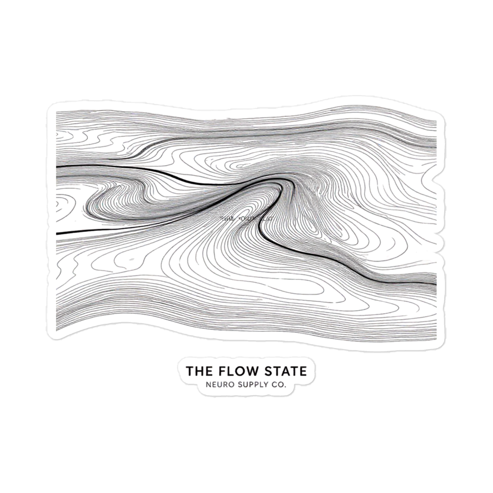 The Flow State Sticker
