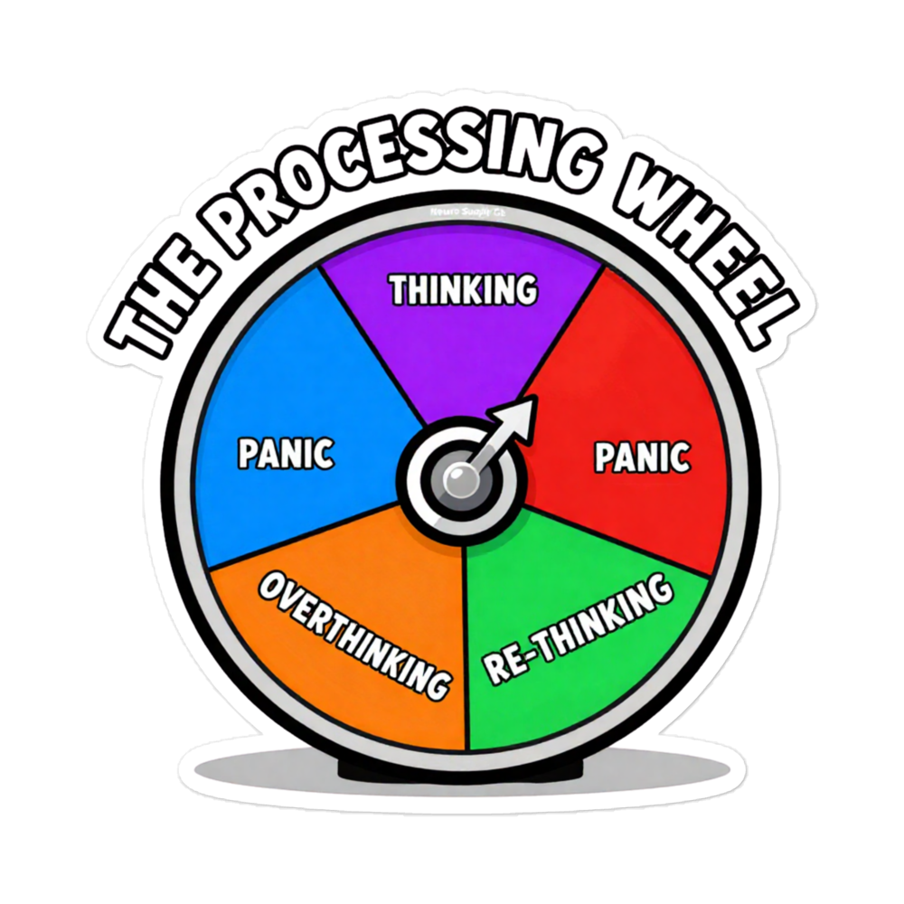 The Processing Wheel Sticker