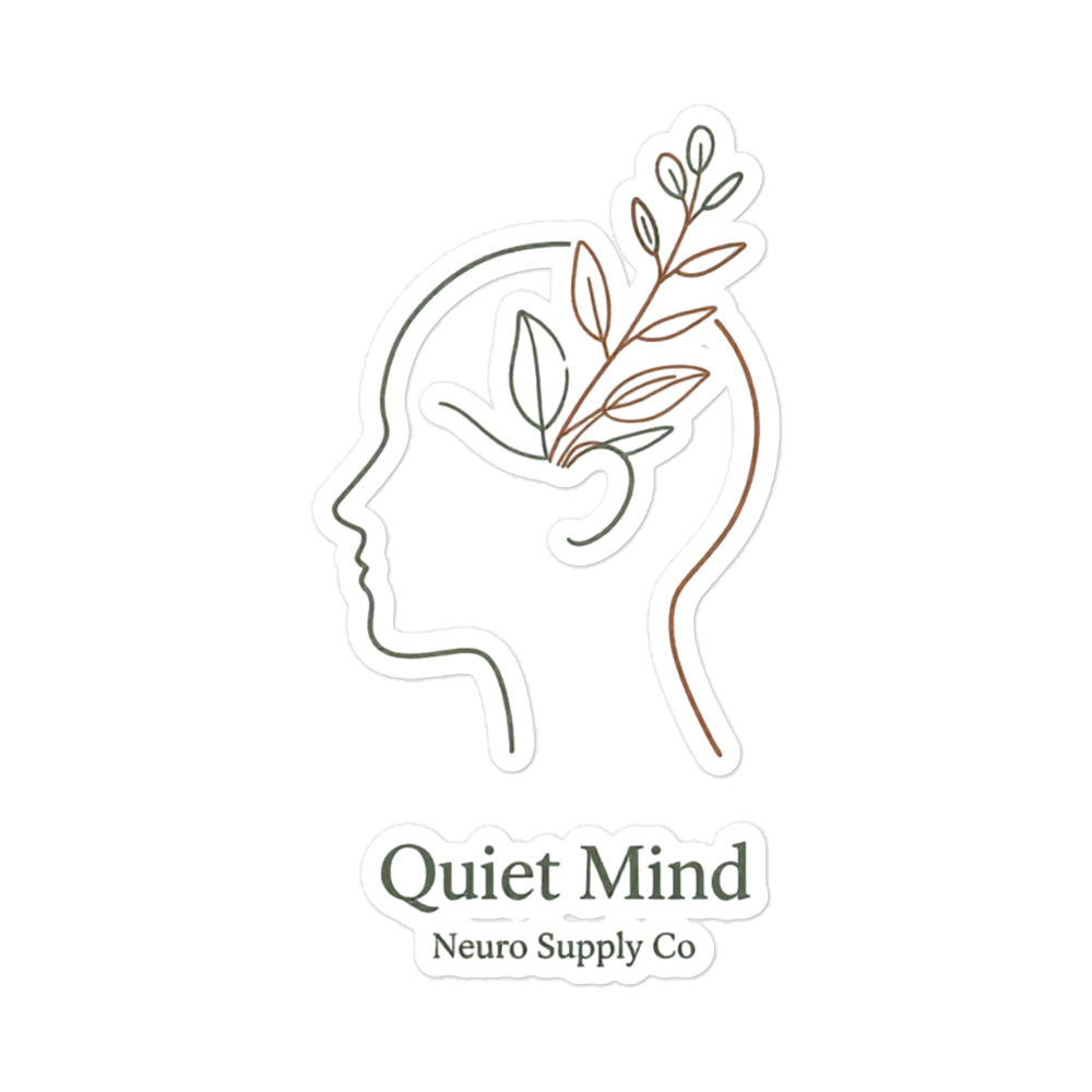 The Quiet Mind Sticker