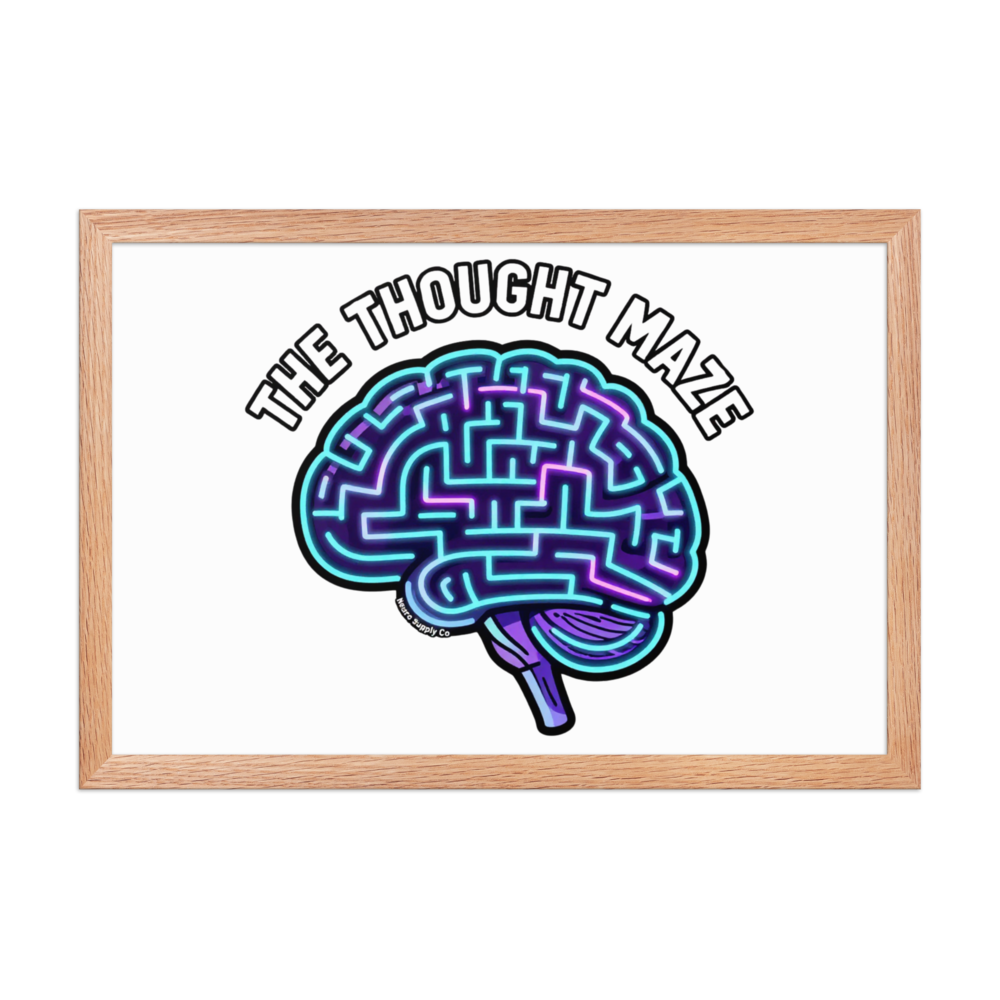 The Thought Maze Art Print