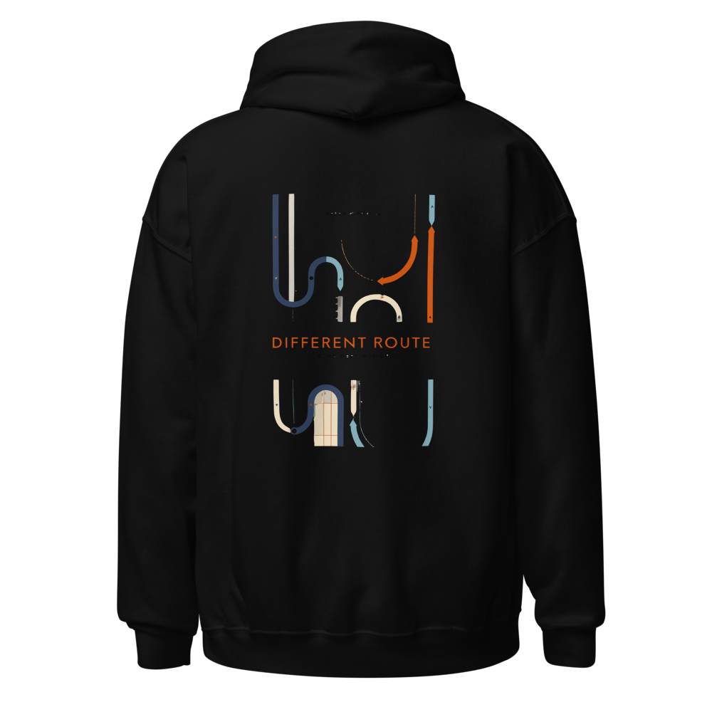 Abstract Flow Hoodie