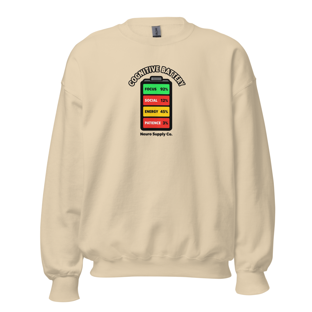 Cognitive Battery Sweatshirt