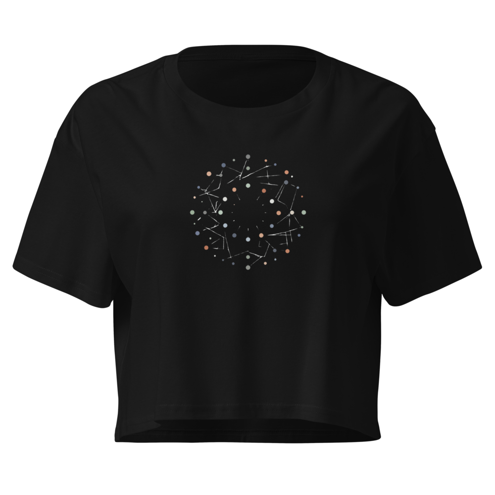 Connected Dots Crop Tee