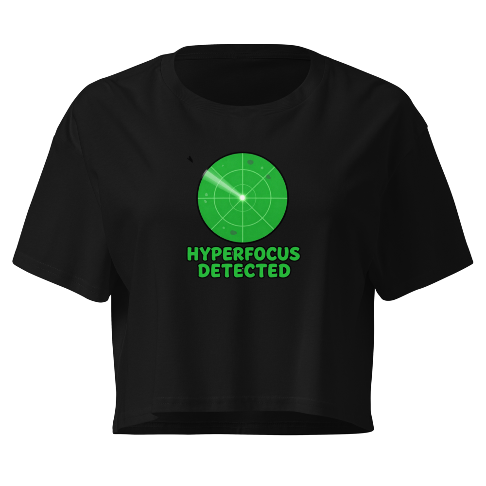 Hyperfocus Radar Crop Tee