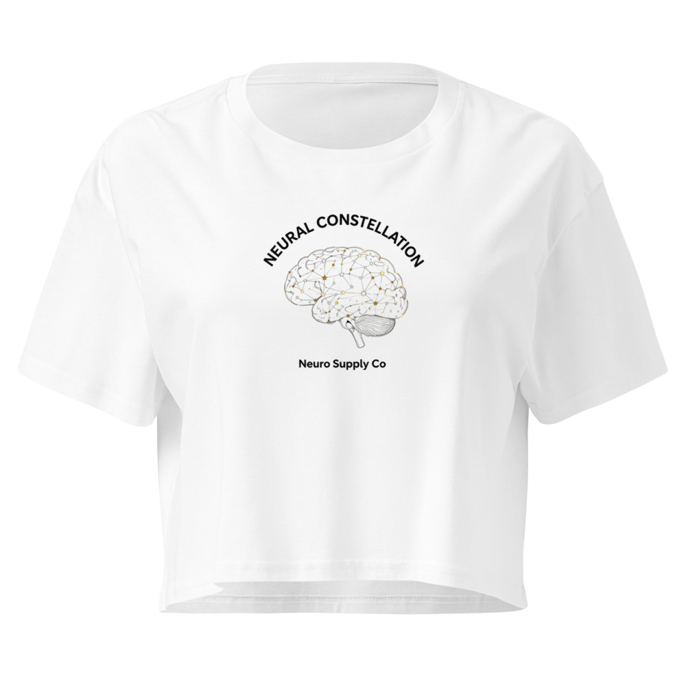 Neural Constellation Crop Tee