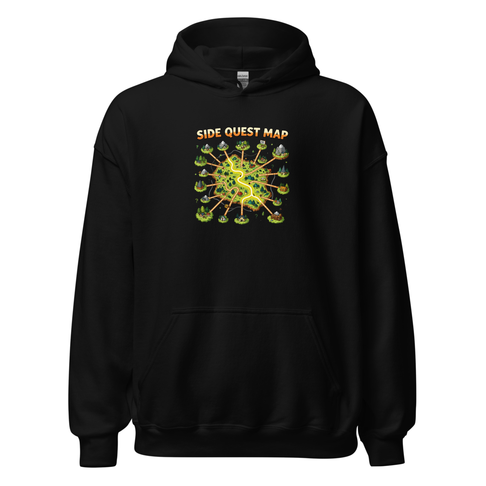 Side Quest Map Hoodie