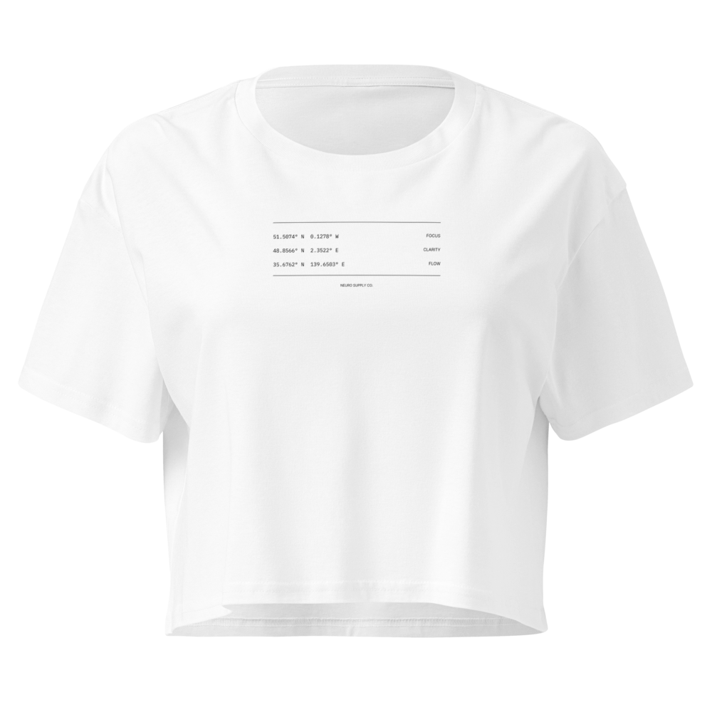 The Coordinates Crop Tee