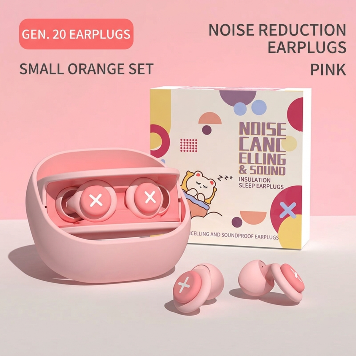Silicone Sleep & Quiet Earplugs